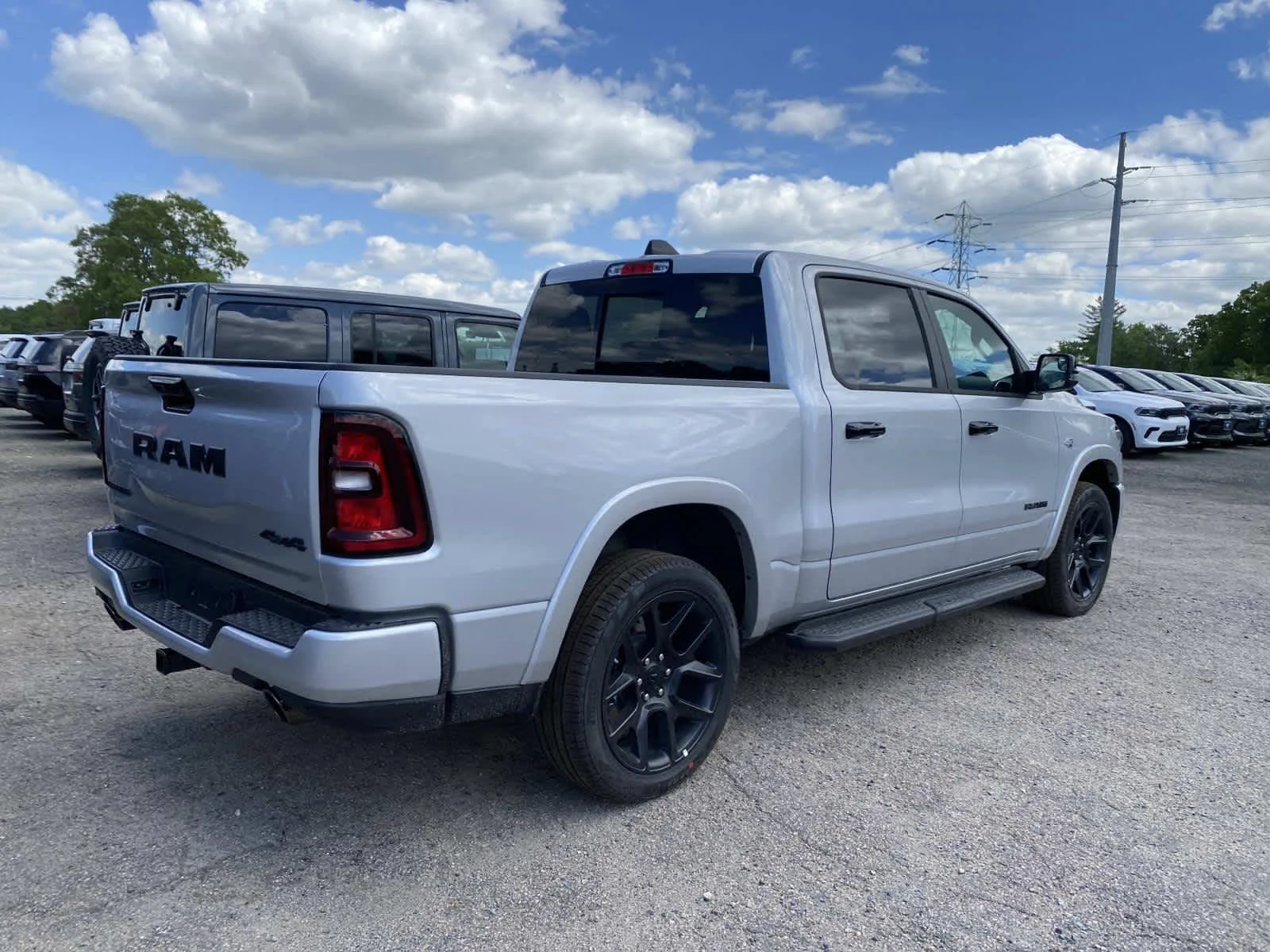 New 2026 Silver Zynith Exterior Paint Ram Laramie image 3