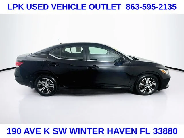 Certified Used 2021 Black Nissan SV image 8