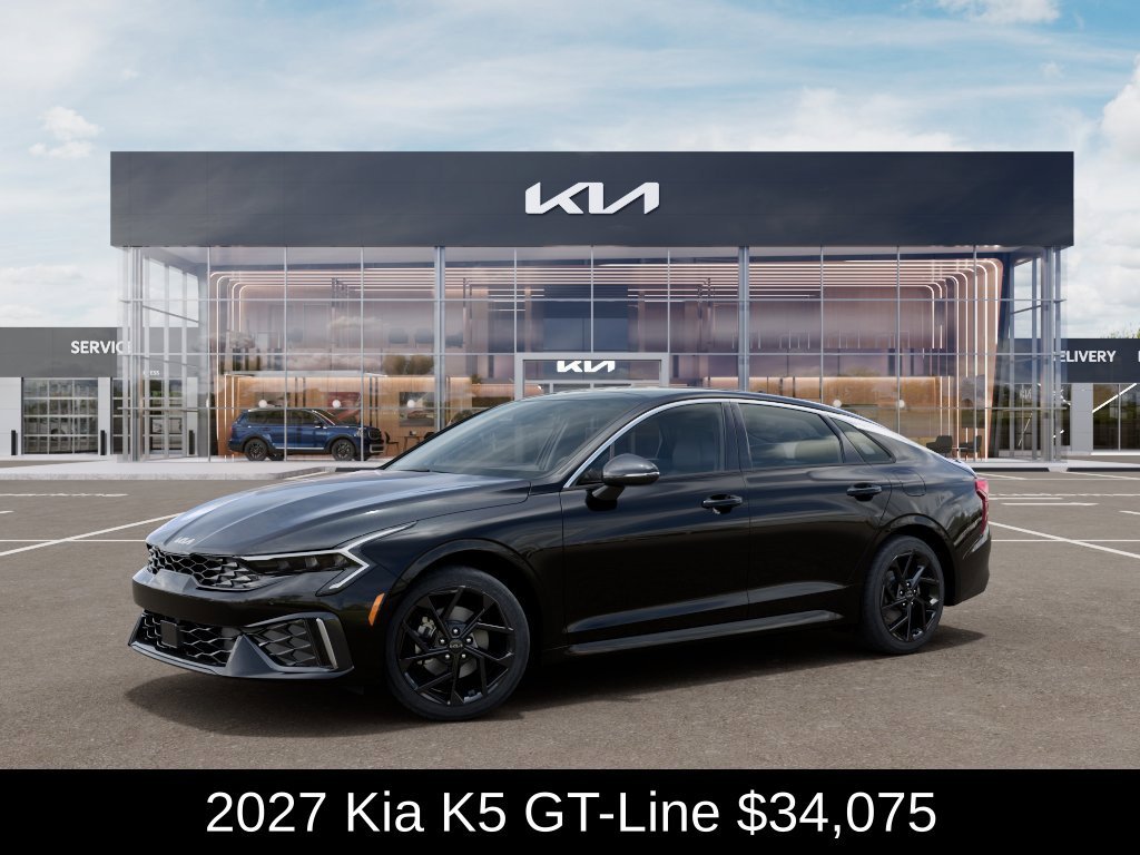 New 2027 Aurora Black Pearl Kia GT-Line image 4