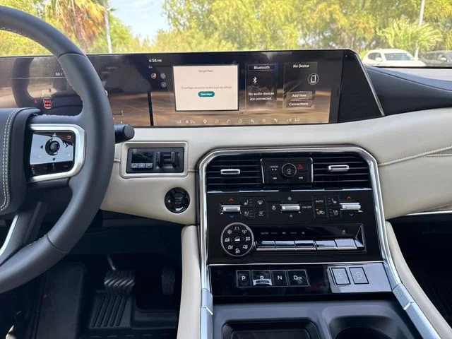 New 2026 Everest White TriCoat / Super Black Two-tone Nissan Platinum Reserve image 19