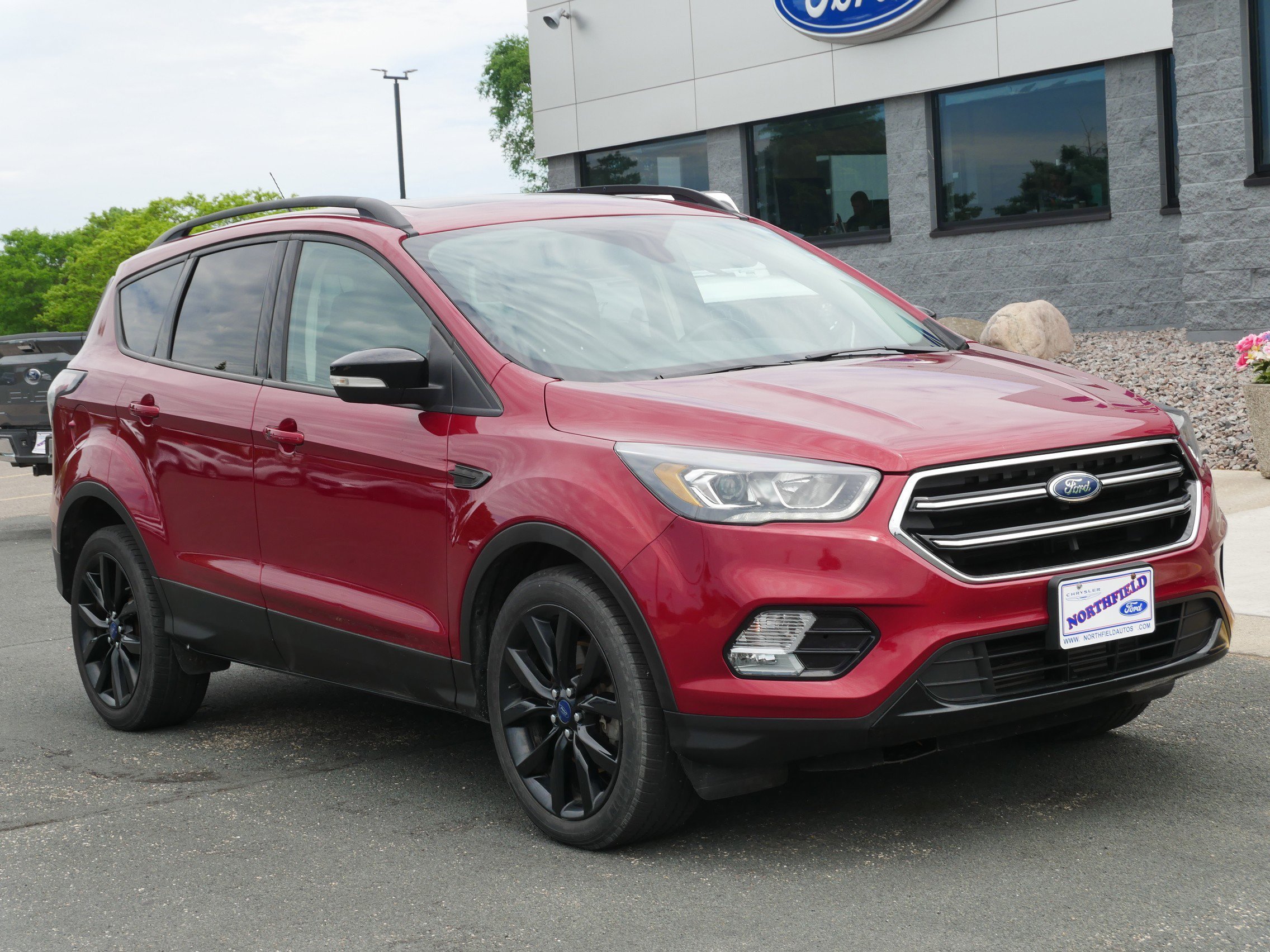 Used 2017 Ford Escape Titanium with VIN 1FMCU9J92HUB02502 for sale in Northfield, Minnesota
