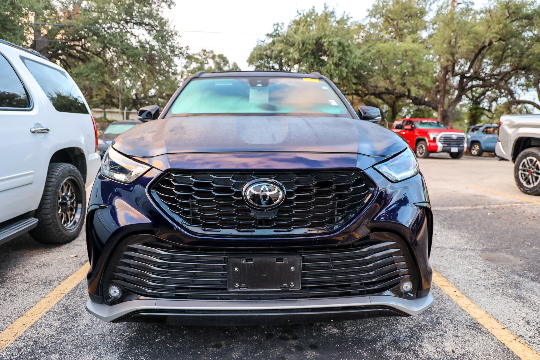 Used 2022 Blue Toyota XSE image 2