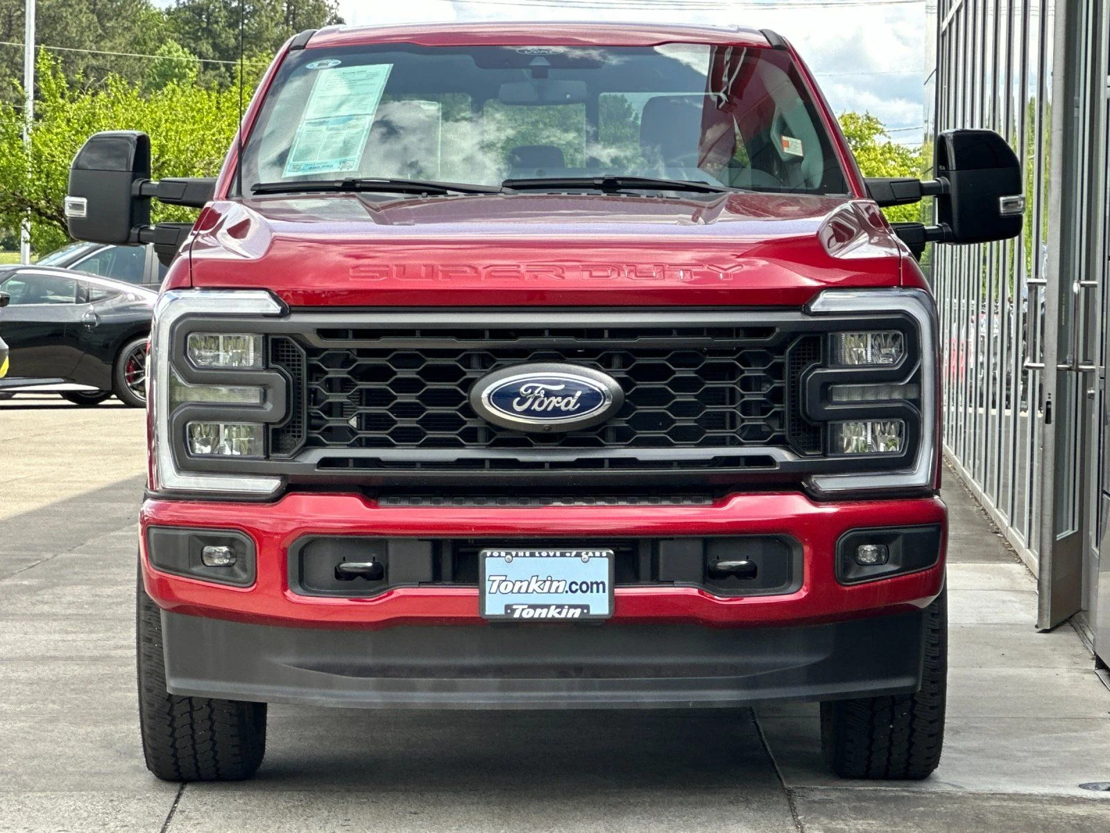 Used 2024 Red Metallic Ford Lariat image 8