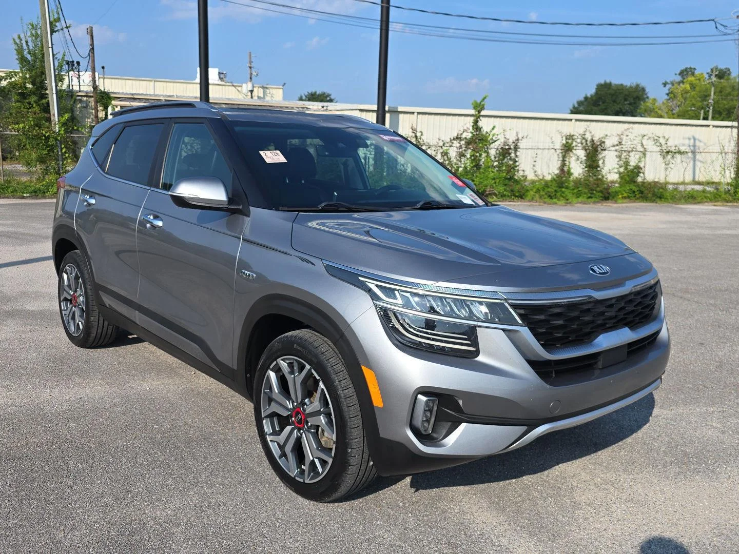 Used 2021 Steel Gray Kia SX Turbo image 1