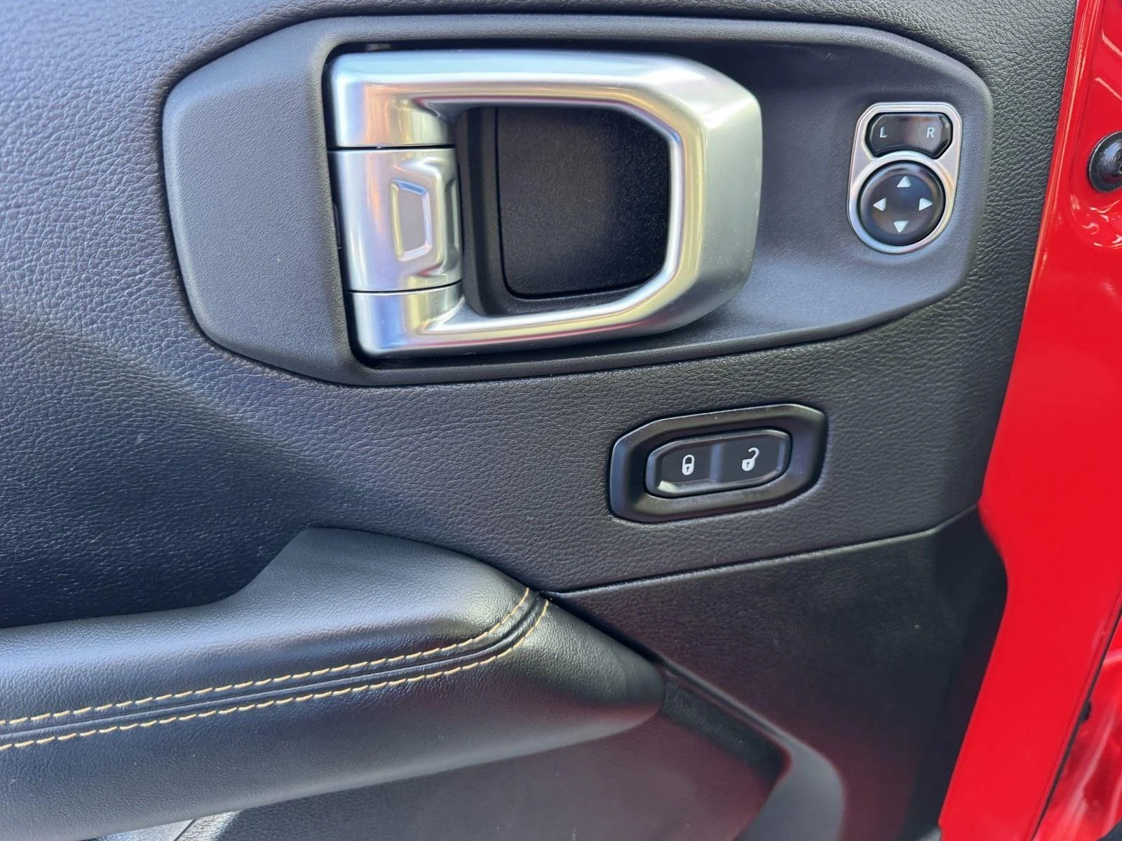 Certified Used 2025 Firecracker Red Clearcoat Jeep Sahara image 17