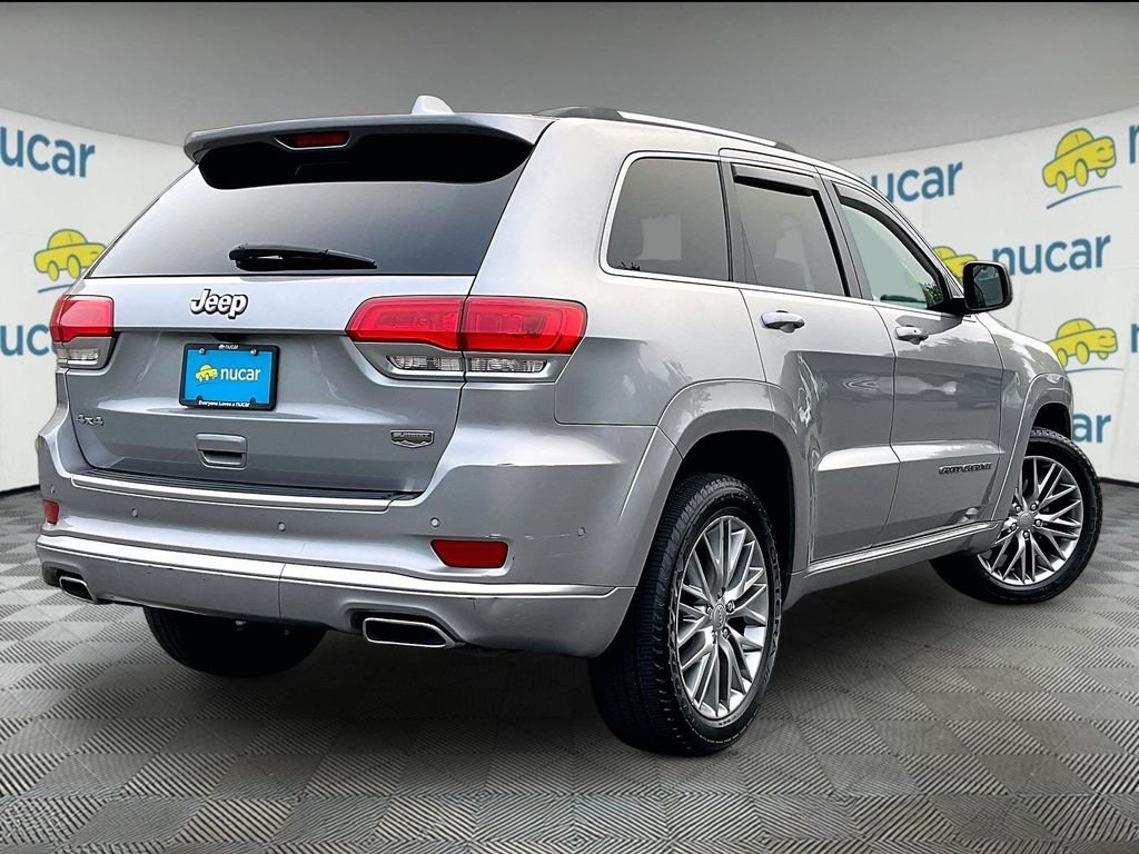 Used 2018 Billet Silver Metallic Clearcoat Jeep Summit image 6