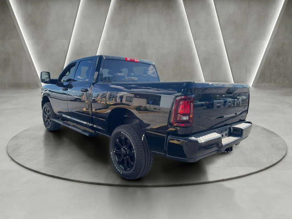 New 2026 Diamond Black Crystal Pearl-Coat Exterior Paint RAM Tradesman image 5