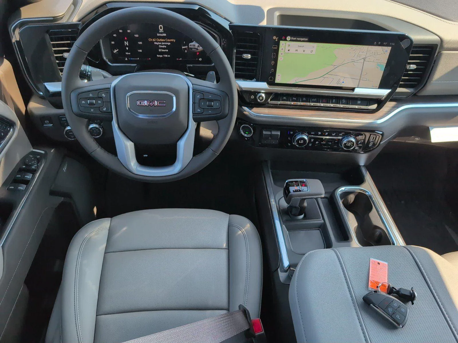 New 2026 Glacier White Tricoat GMC SLT image 32