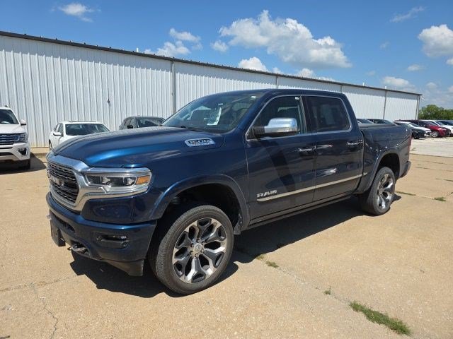 Used 2022 Patriot Blue Pearlcoat Ram Limited image 3