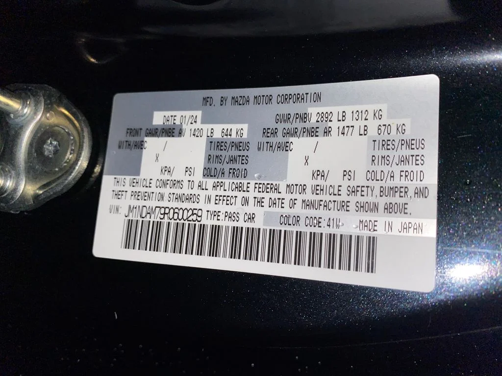 Used 2024 Black Mazda Grand Touring image 27