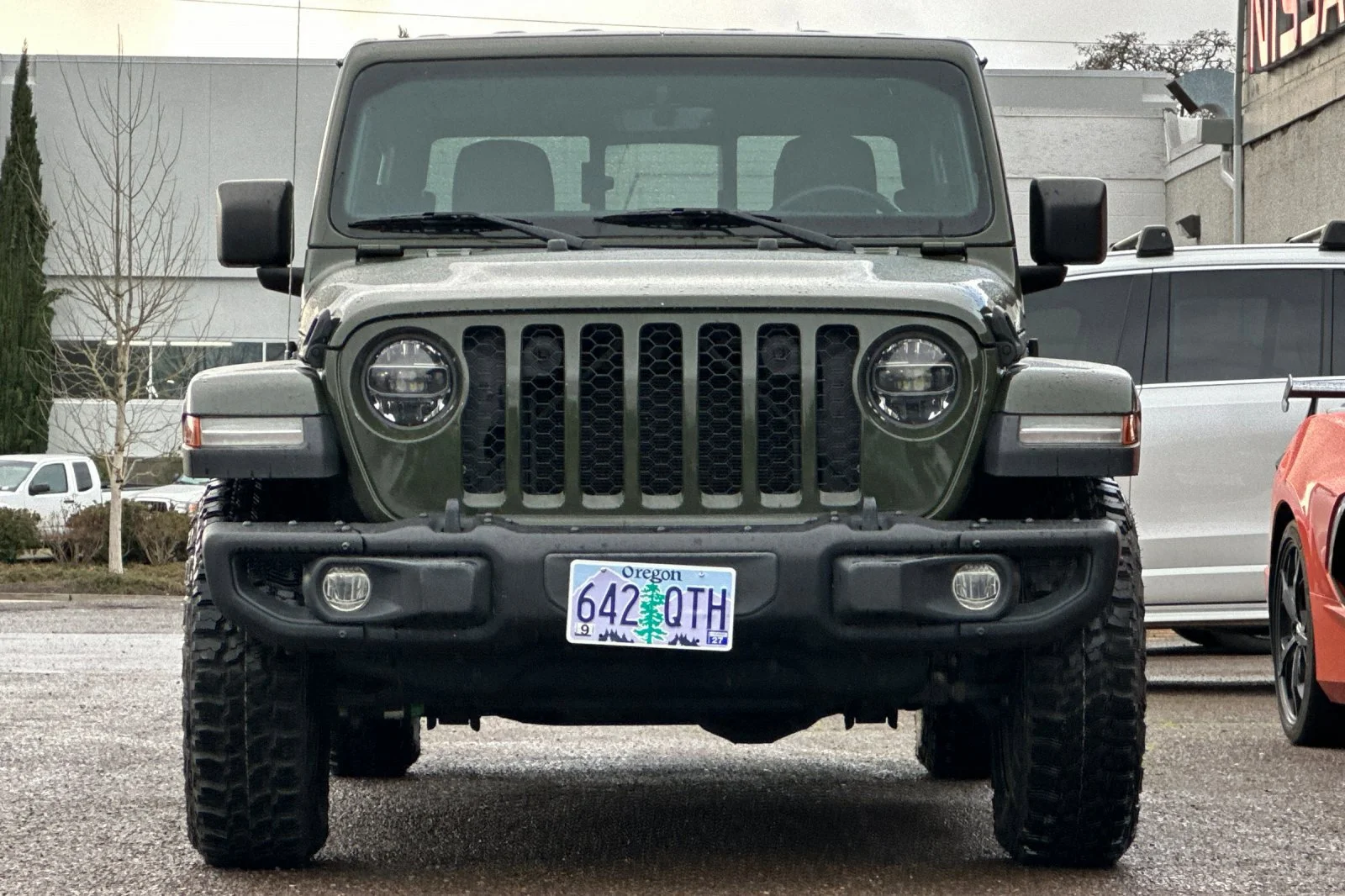 Used 2021 Sarge Green Clearcoat Jeep Freedom image 6