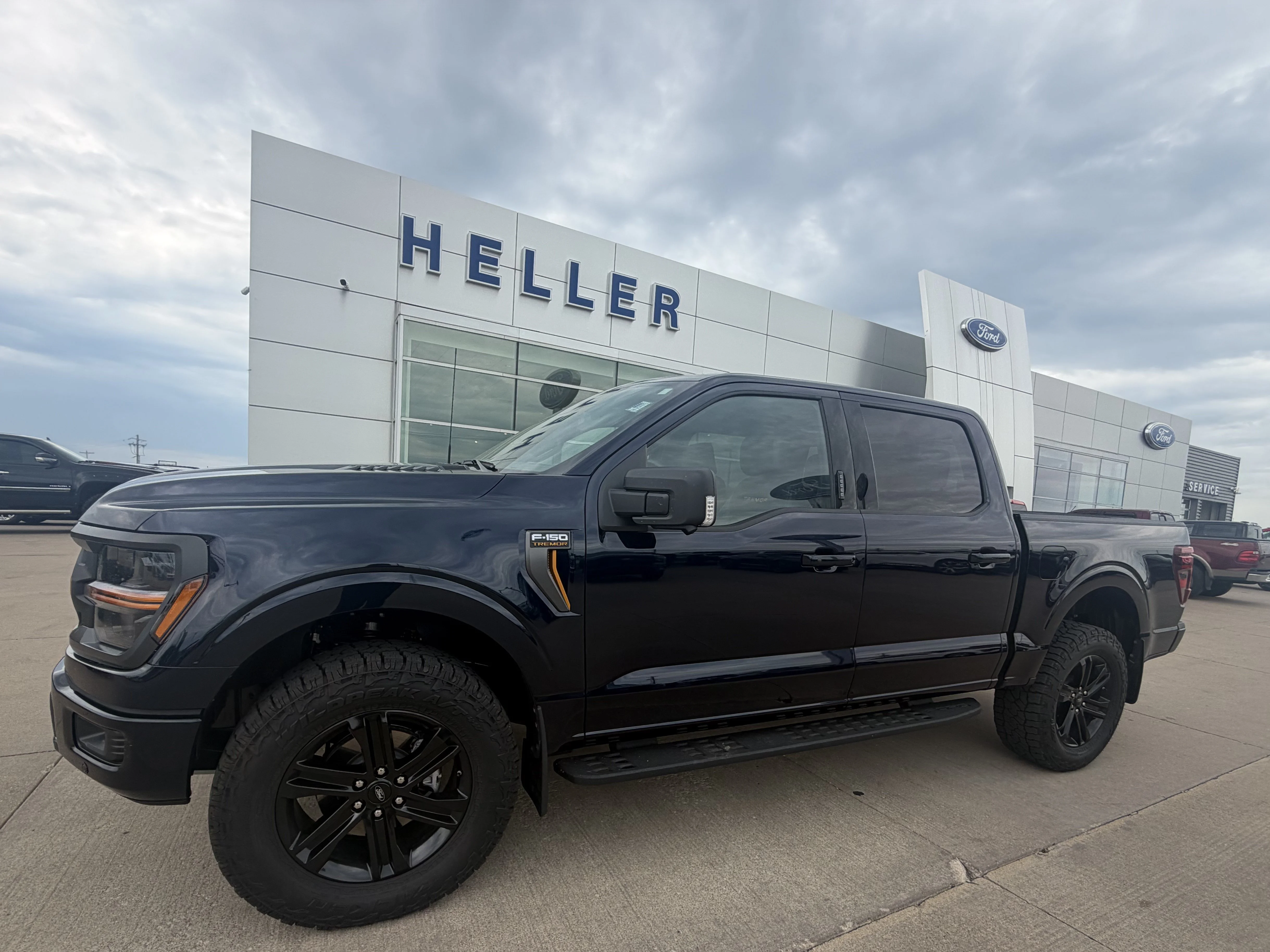 Used 2024 Antimatter Blue Metallic Ford Tremor image 3