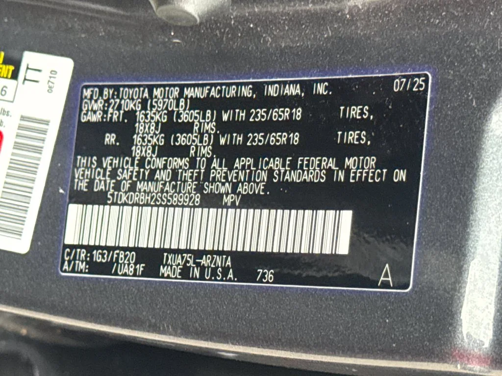 Used 2025 Gray Toyota LE image 49