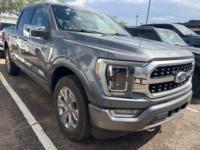 Certified Used 2021 Gray Metallic Ford Platinum image 54