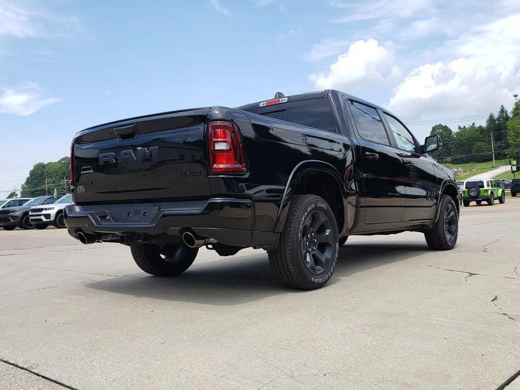 New 2026 Diamond Black Crystal Pearlcoat RAM Big Horn image 3