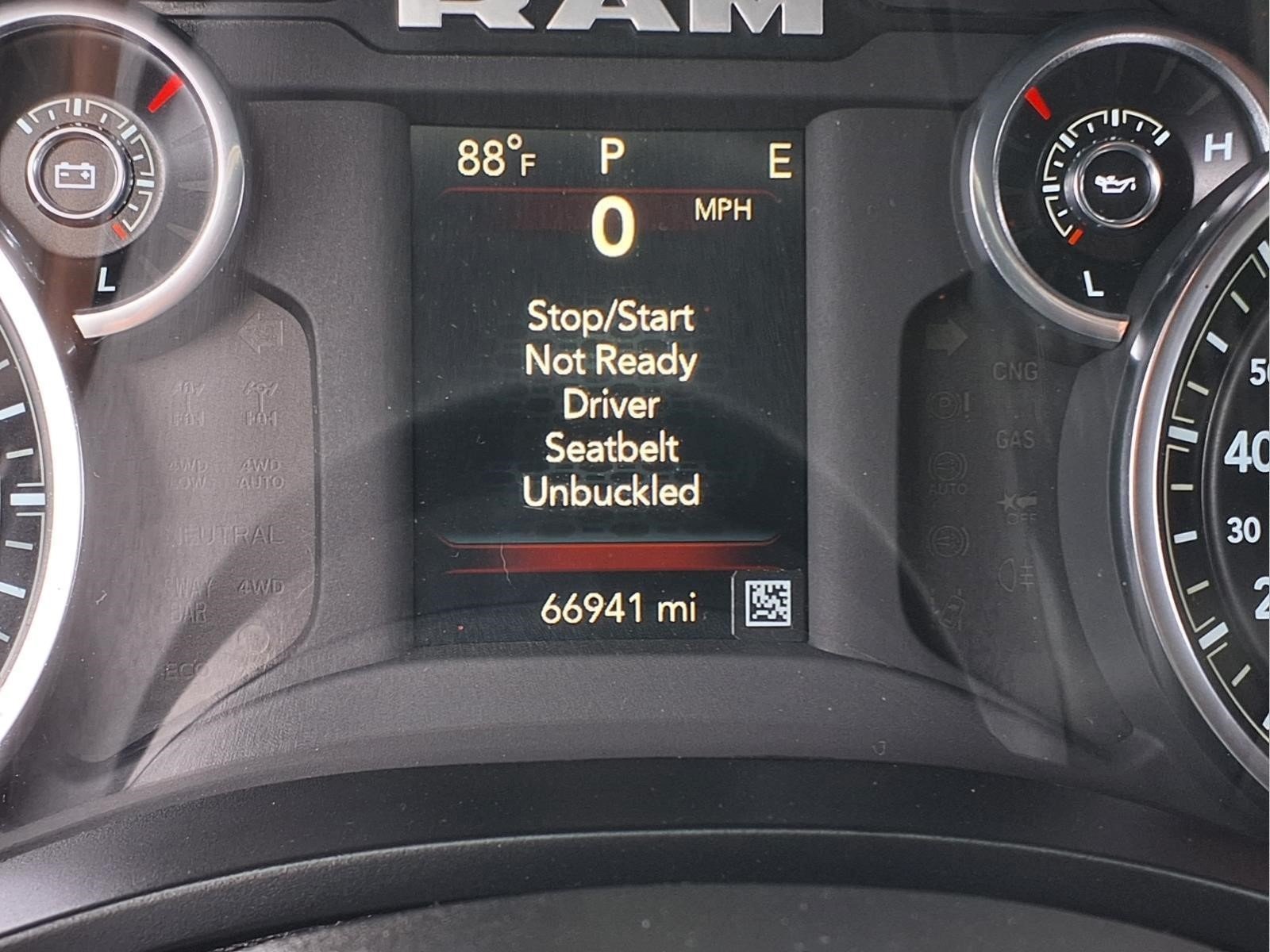 Used 2023 Bright White Clearcoat Ram Lone Star image 17