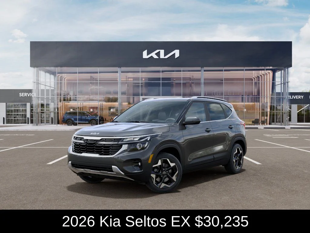 New 2026 Gravity Gray Kia EX image 2