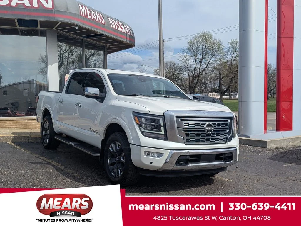 Used 2023 White Nissan Platinum Reserve image 1