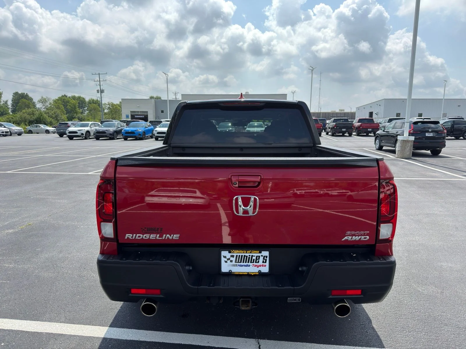 Used 2021 Radiant Red Metallic II Honda Sport image 5