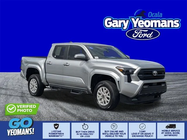 Certified Used 2025 Celestial Silver Metallic Toyota SR5 image 1
