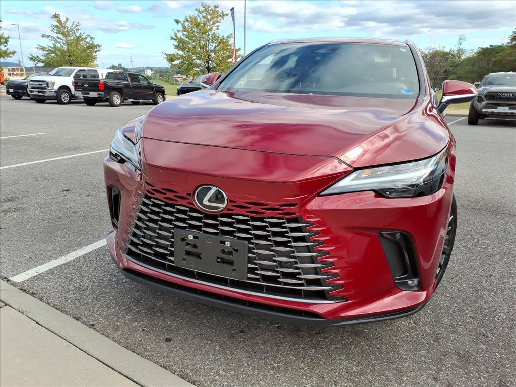Used 2025 Red Lexus 350h Premium image 3