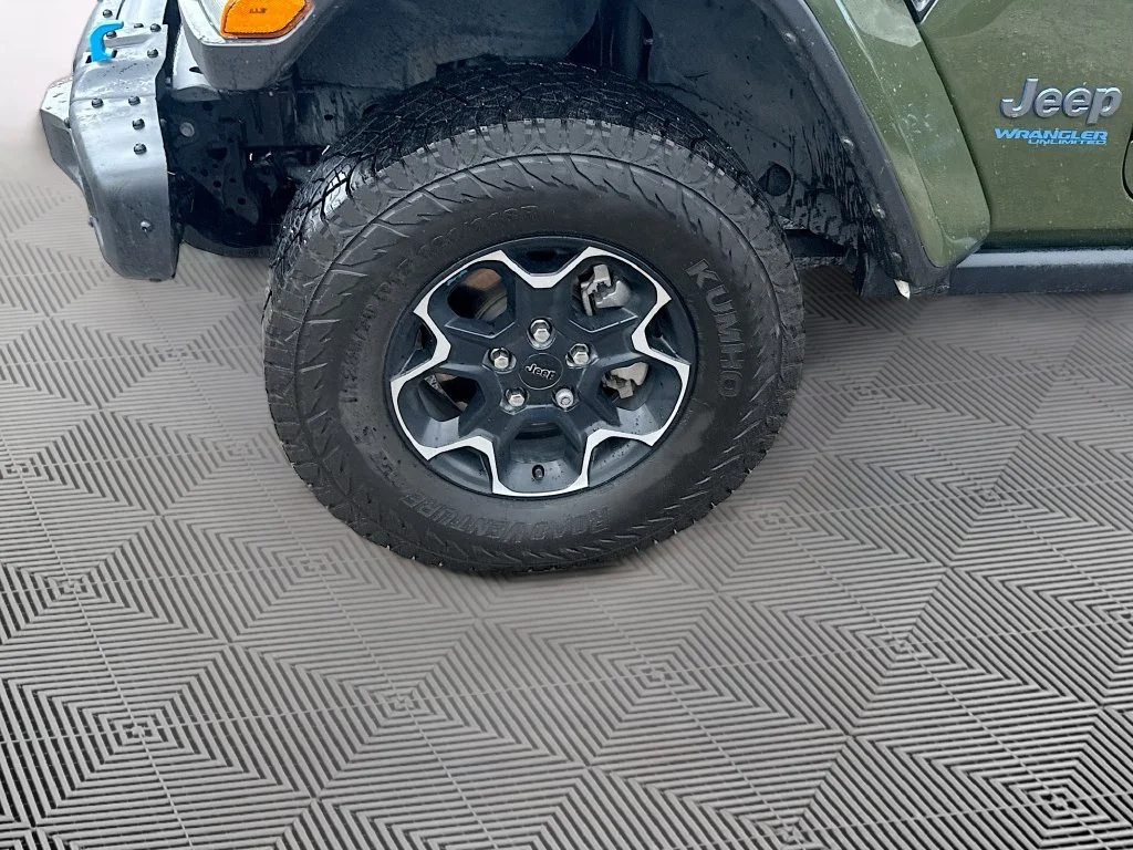 Used 2022 Green Jeep Unlimited Rubicon 4xe image 33