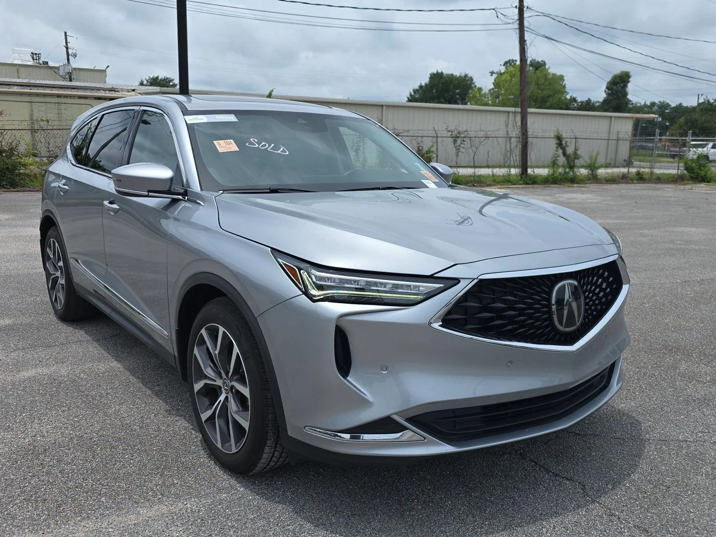 Used 2023 Lunar Silver Metallic Acura w/Tech image 1