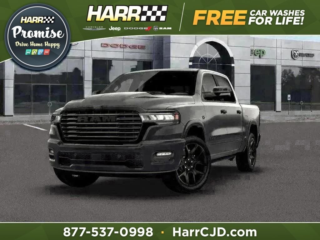New 2026 Granite Crystal Metallic Clear-Coat Exterior Paint RAM Laramie image 1
