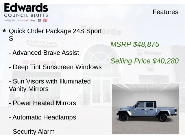 2026 Jeep Gladiator Sport S - Photo 9