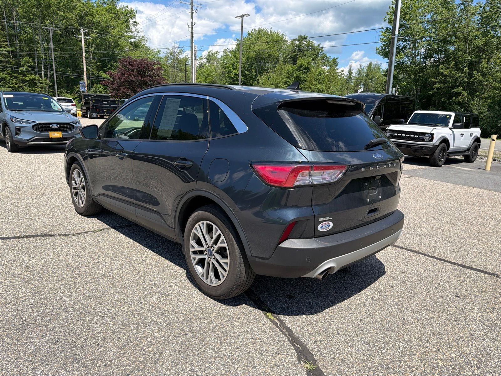Certified Used 2022 Blue Ford SEL image 5