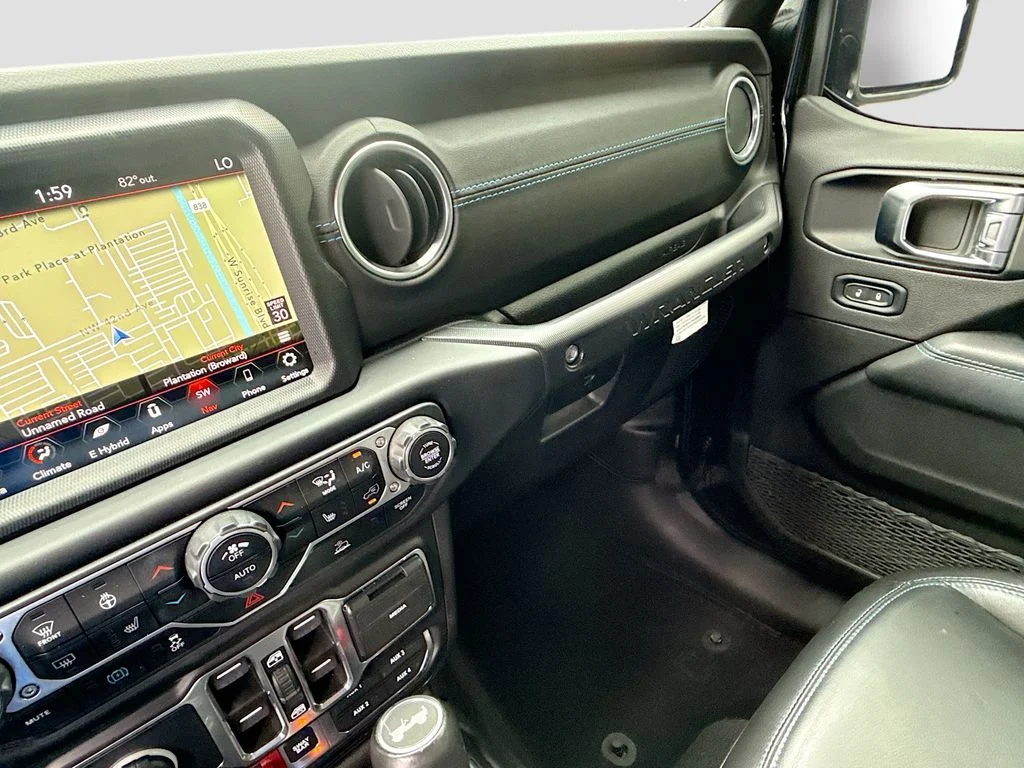 Used 2023 Black Jeep Rubicon 20th Anniversary Edition 4xe image 24