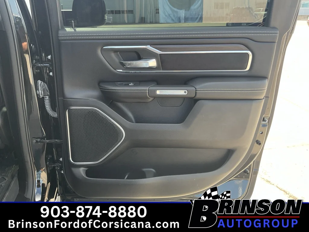 Used 2025 Diamond Black Crystal Pearlcoat Ram Laramie image 18