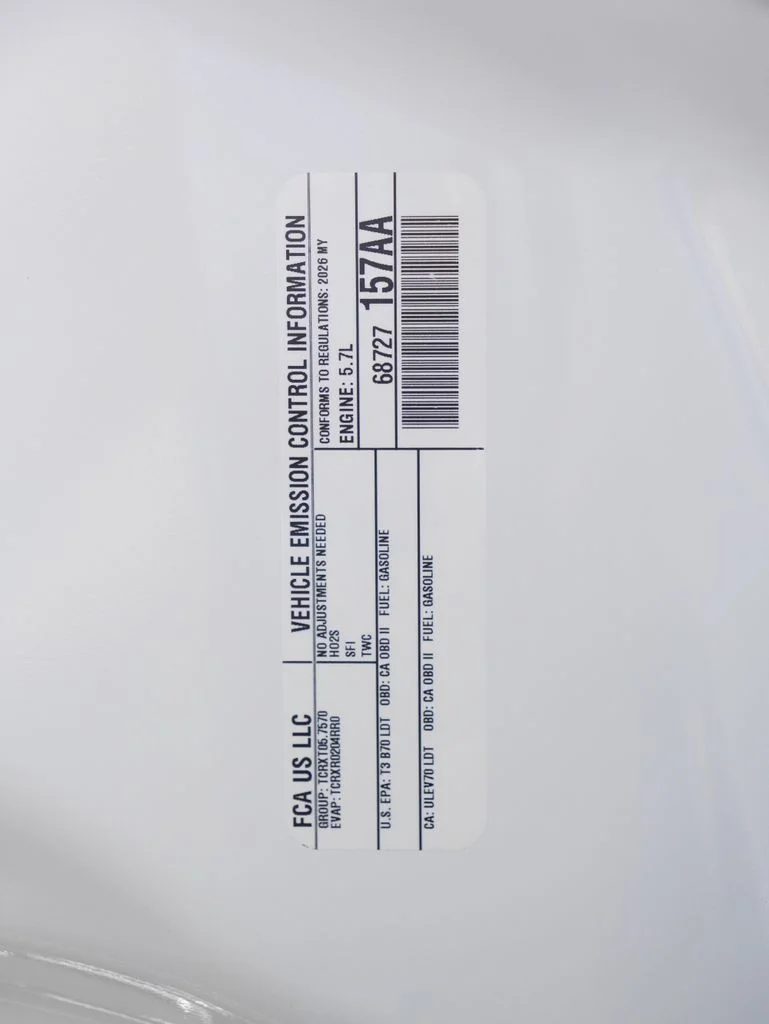 New 2026 White Knuckle Clear-Coat Exterior Paint Dodge GT Plus HEMI V8 image 34