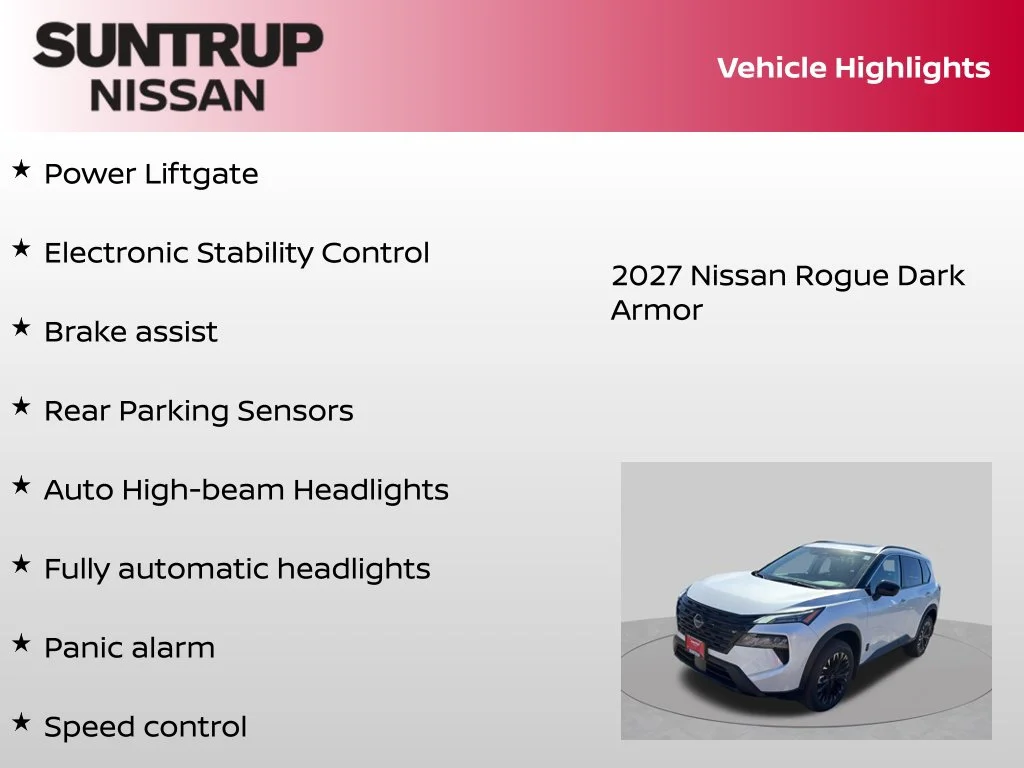 New 2027 White Nissan Dark Armor image 23