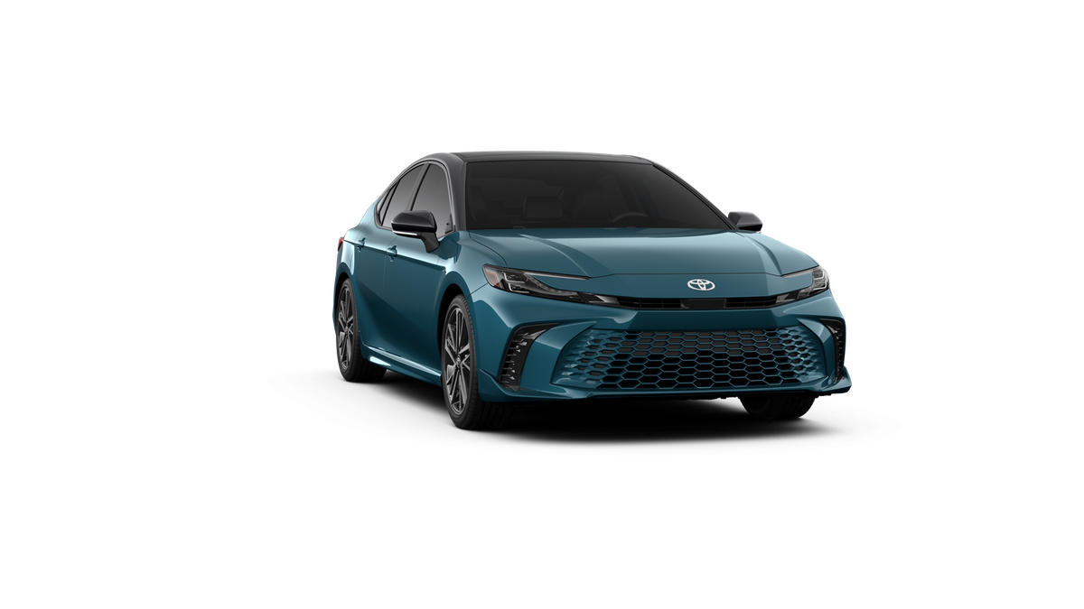 New 2026 Ocean Gem with Midnight Black Metallic roof Toyota XSE image 53