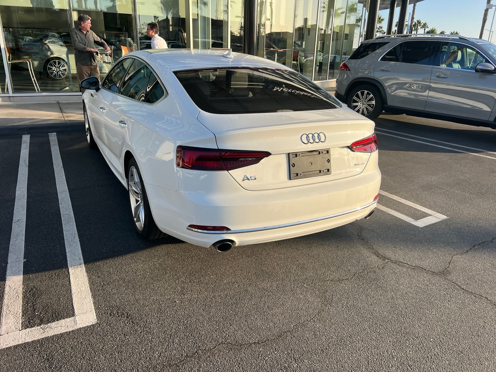 Used 2019 White Audi Premium Plus image 5