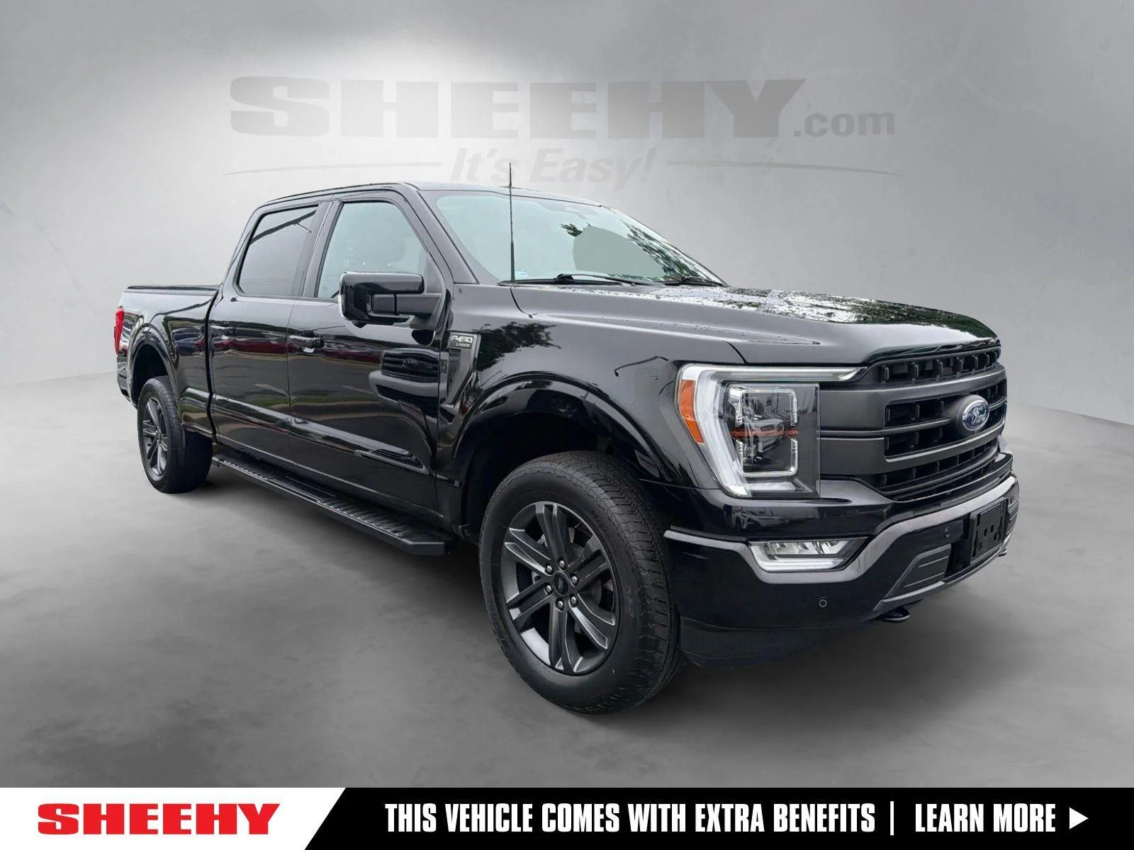 Used 2023 Agate Black Metallic Ford LARIAT image 1
