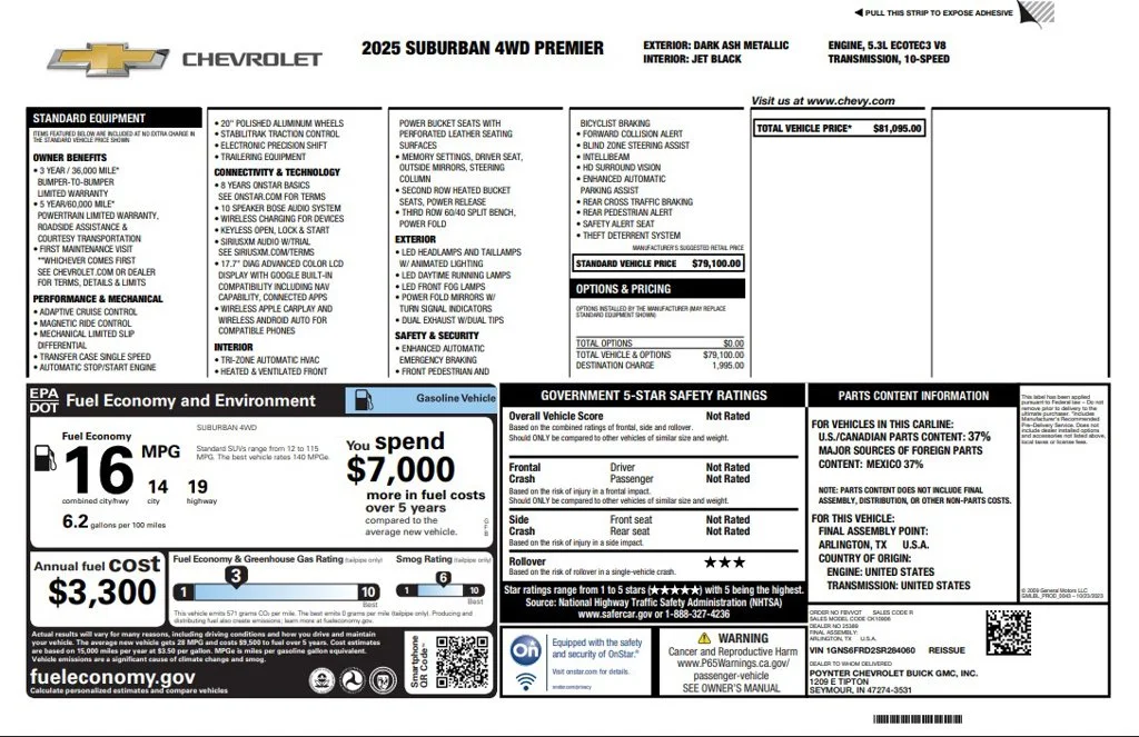 Used 2025 Ash Chevrolet Premier image 3