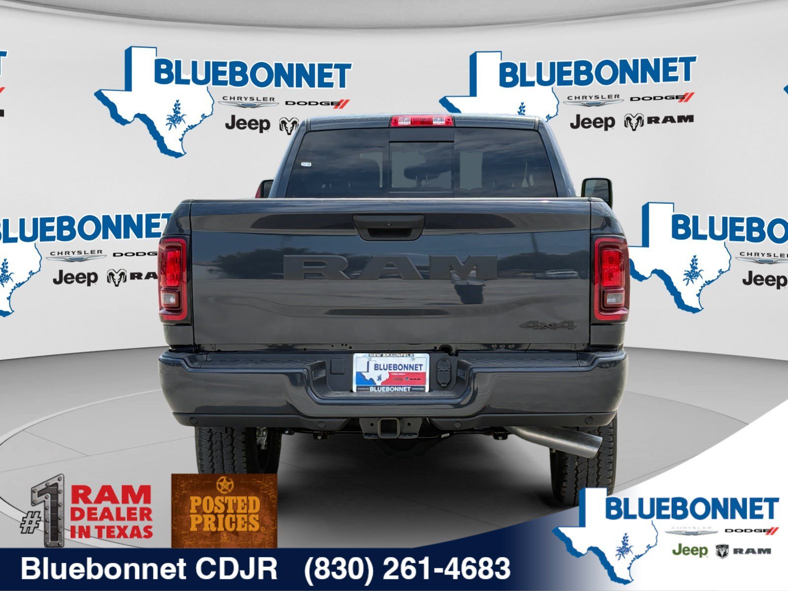 New 2026 Forged Blue Metallic Exterior Paint RAM Black Express image 6