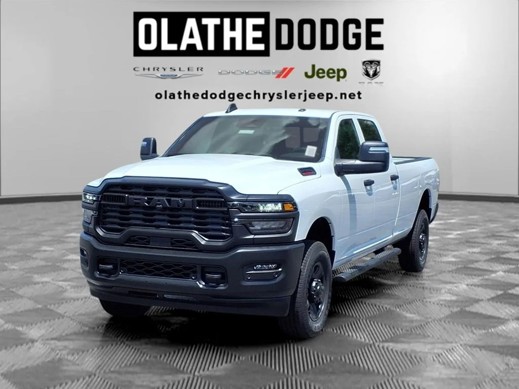 New 2026 Bright White Clear-Coat Exterior Paint RAM Tradesman image 1