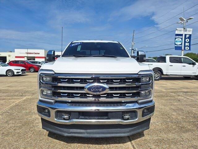 Used 2023 Star White Metallic Tri-Coat Ford LARIAT image 8