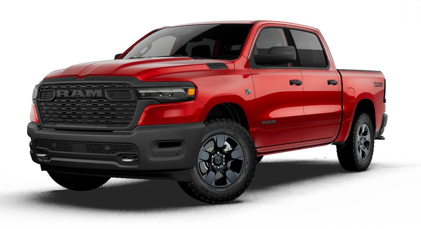 New 2027 Molten Red Pearl-Coat Exterior Paint RAM  image 13