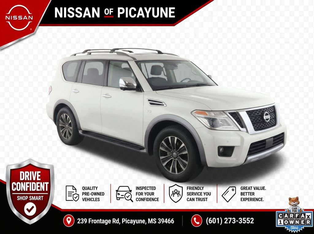 Used 2018 White Nissan Platinum image 2