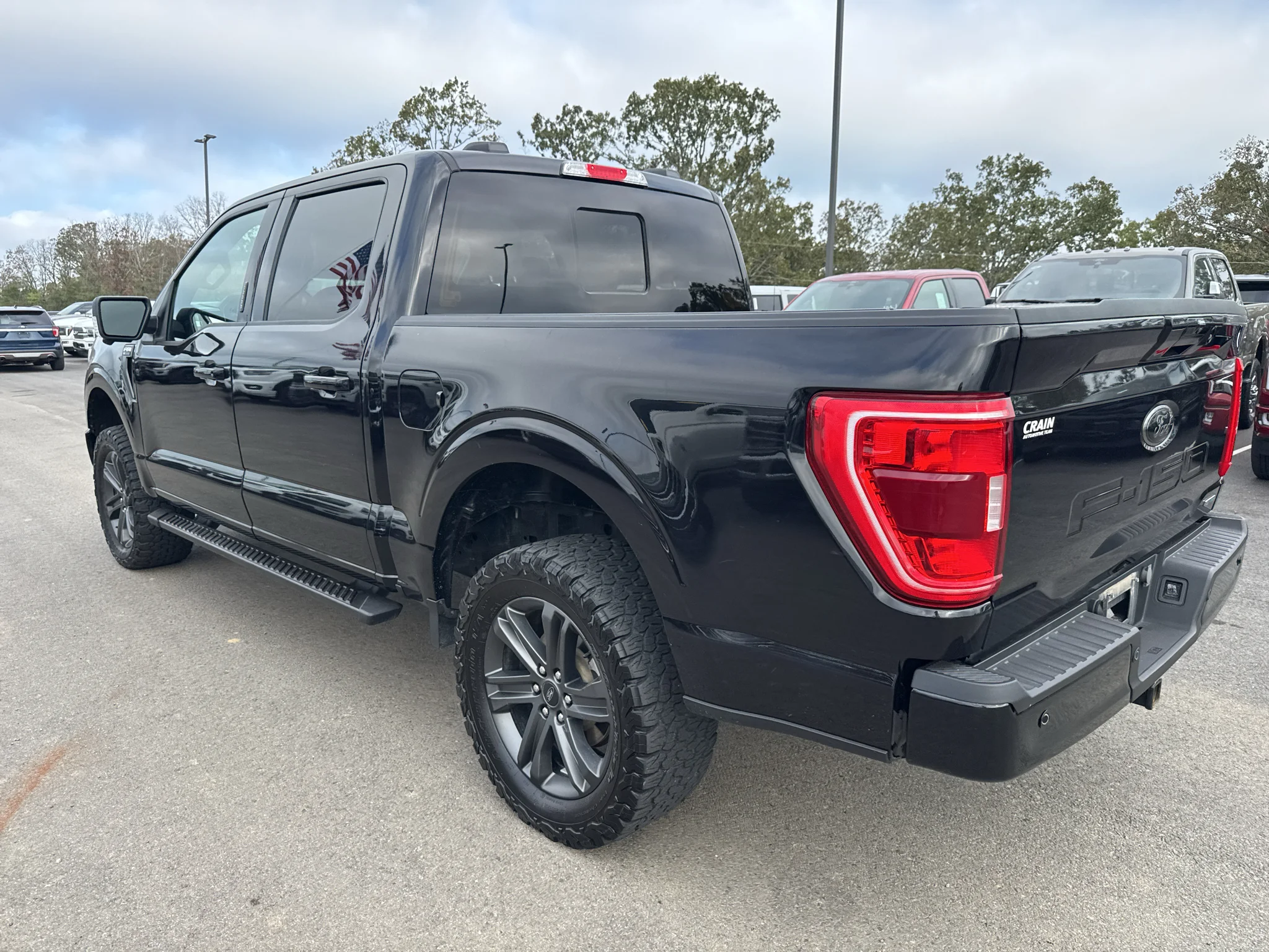 Used 2023 Agate Black Metallic Ford XLT image 9