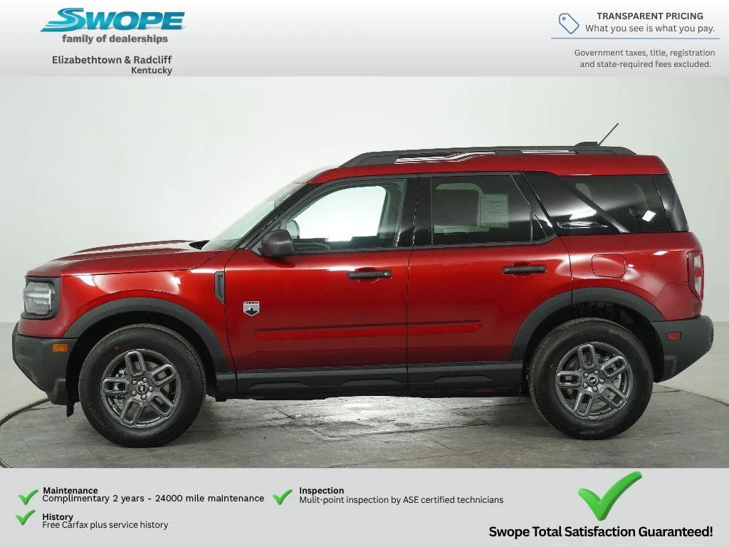 New 2026 Ruby Red Metallic Tinted Clearcoat Ford Big Bend® image 9
