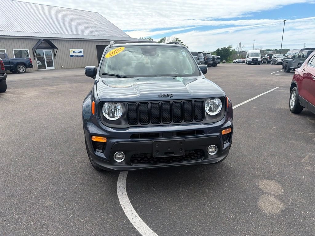 Used 2020 Blue Jeep Latitude image 2