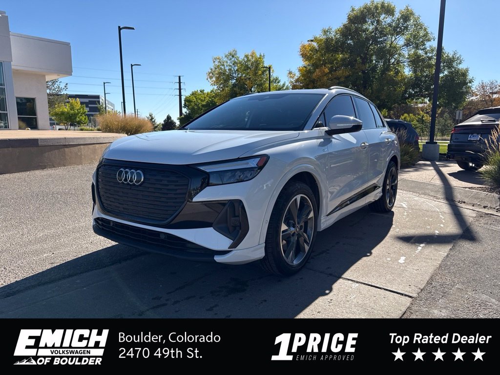 Used 2024 Glacier White Audi Premium Plus image 1
