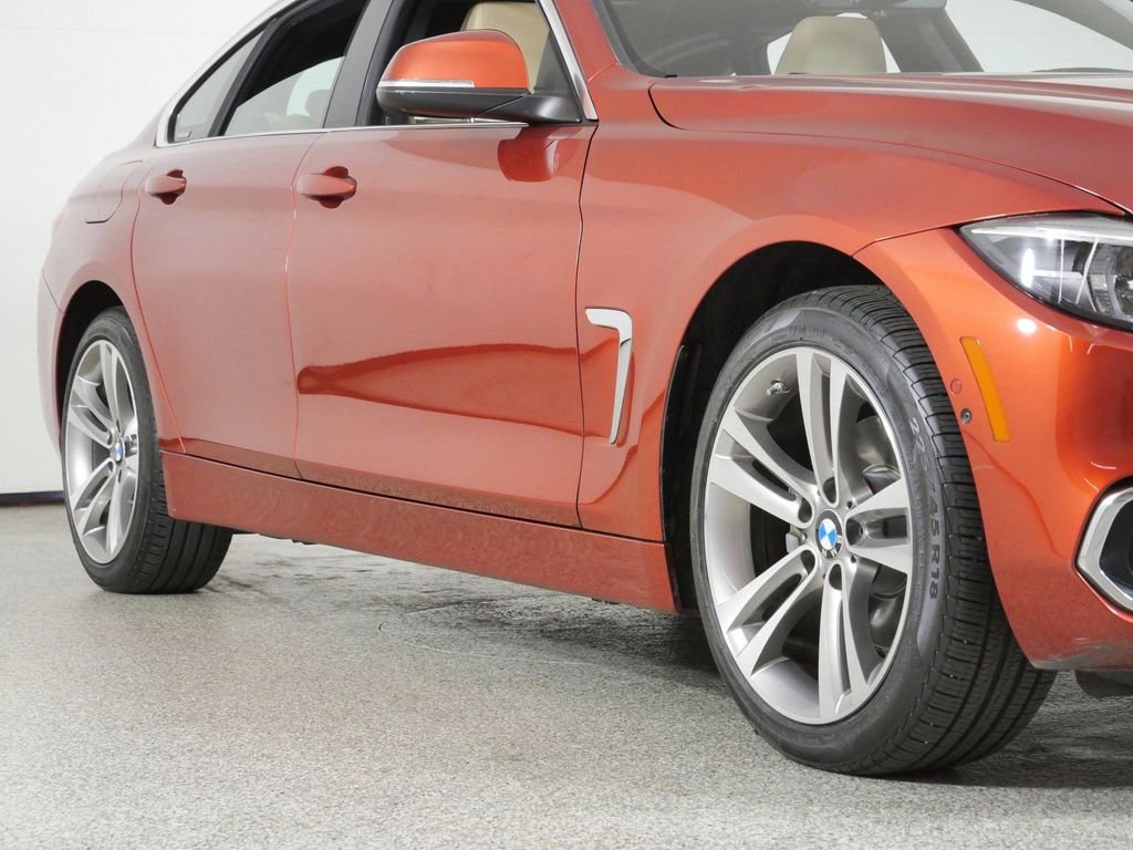 Used 2018 Sunset Orange Metallic BMW 430i Gran Coupe image 7