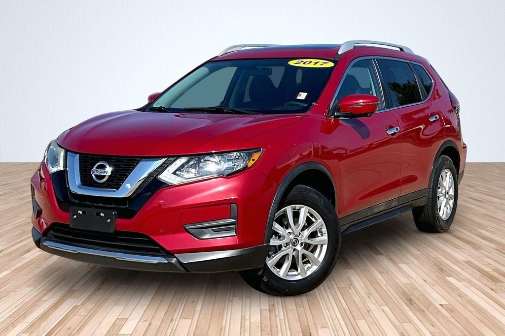 Used 2017 Red Nissan SV image 1
