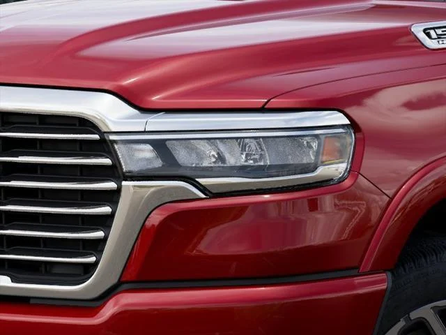 New 2026 Molten Red Pearl-Coat Exterior Paint RAM Laramie image 62